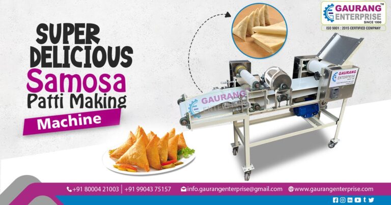 Samosa Patti Making Machine in Ahmedabad