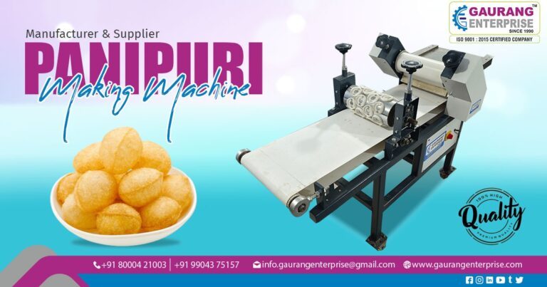 Supplier of Pani Puri Making Machine In Maharashtra