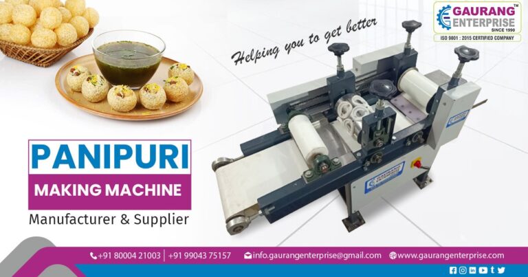 Supplier of Pani Puri Making Machine In Navi Mumbai