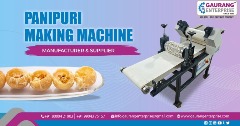 Supplier of Pani Puri Making Machine in Bhiwandi