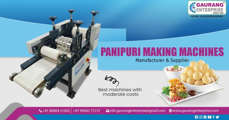 Supplier of Pani Puri Making Machine in Imphal