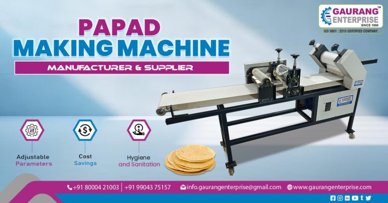 Supplier of Papad Making Machine in Jharkhand