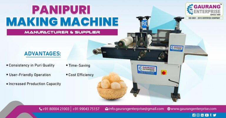 Pani Puri Making Machine in Varanasi