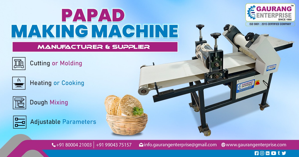 Papad Making Machine in Dehradun