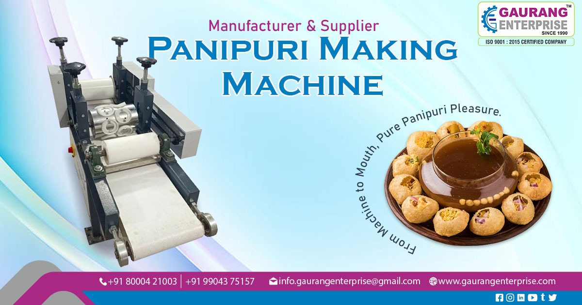 Pani Puri Making Machine in Howrah