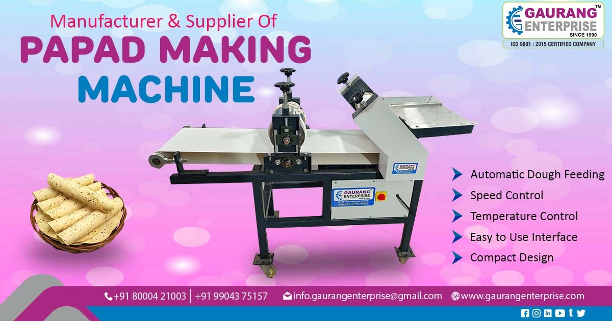 Automatic Papad Making Machine in Aurangabad