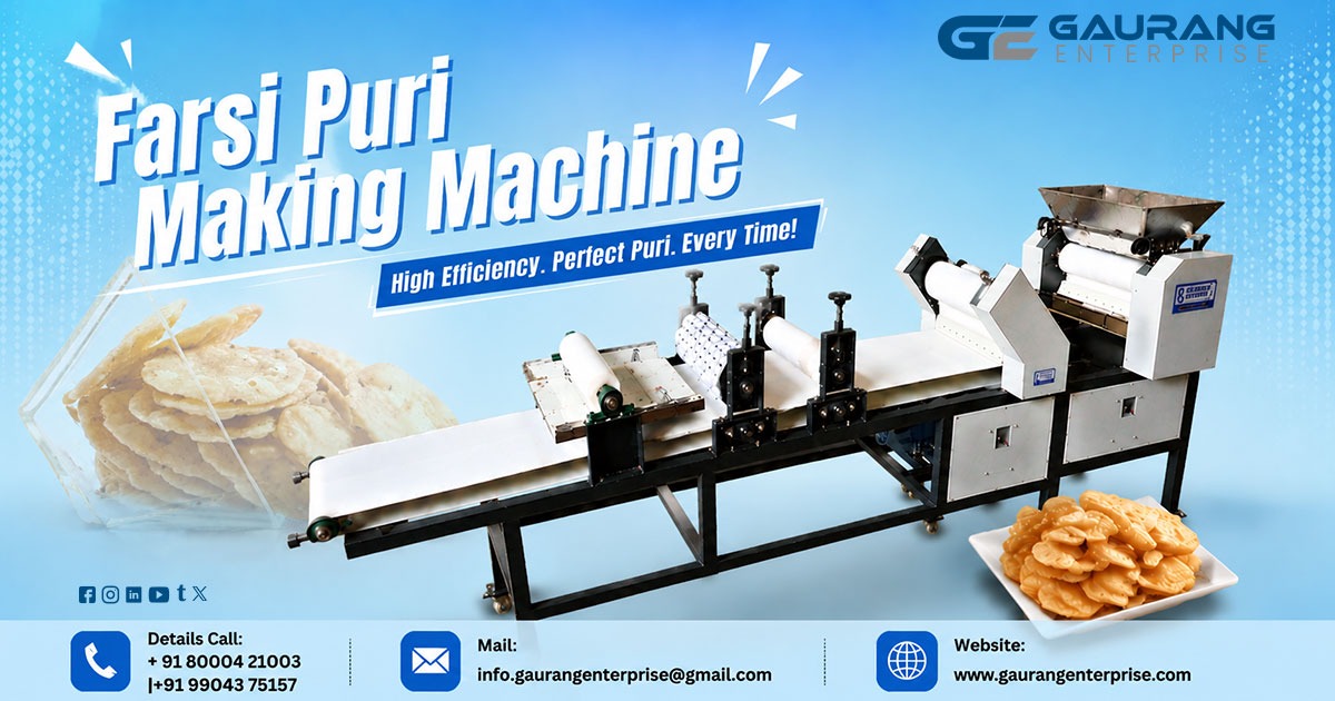 Farsi Puri Making Machine in Tamil Nadu