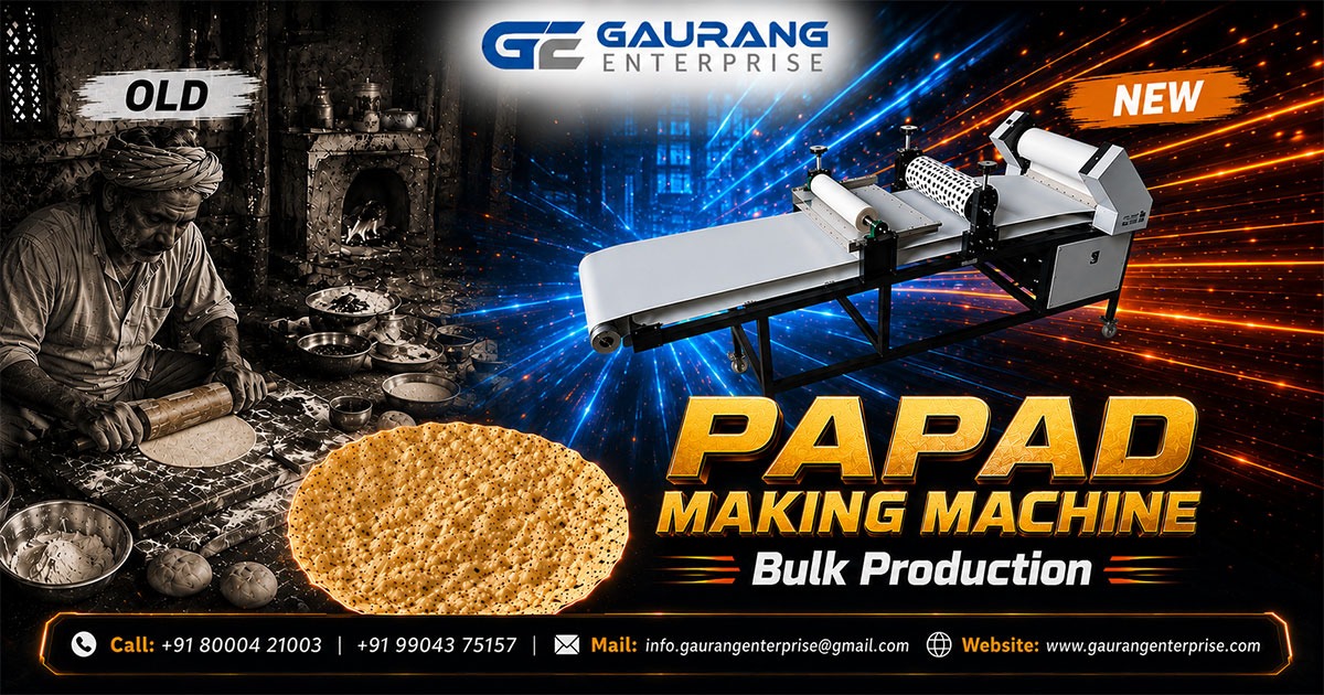 Papad Making Machine in Maharashtra
