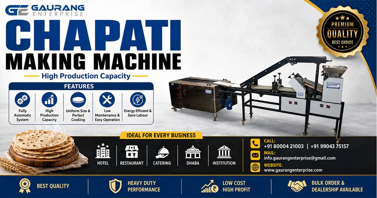 Chapati Making Machine in Gujarat