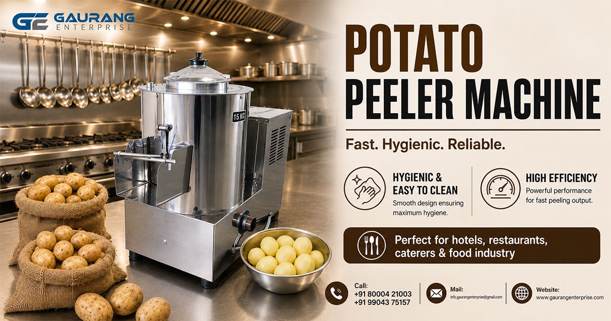 Potato Peeler Machine in Uttar Pradesh