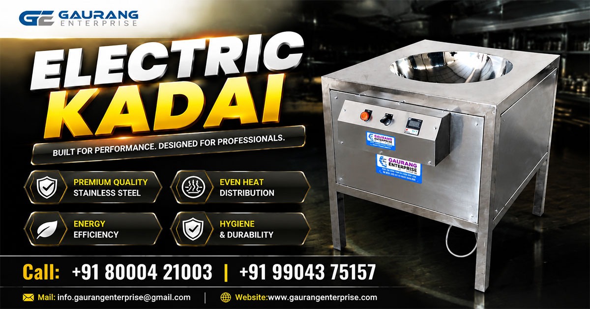Electric Kadai in Gujarat