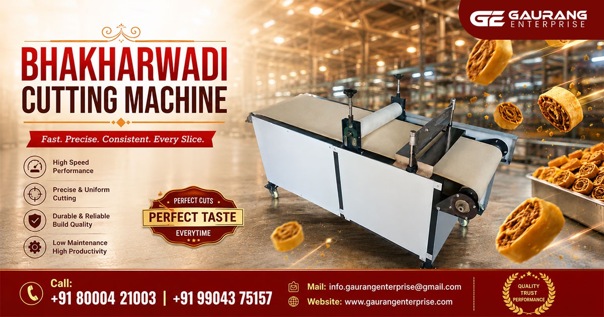 Bhakharwadi Cutting Machine in Gujarat