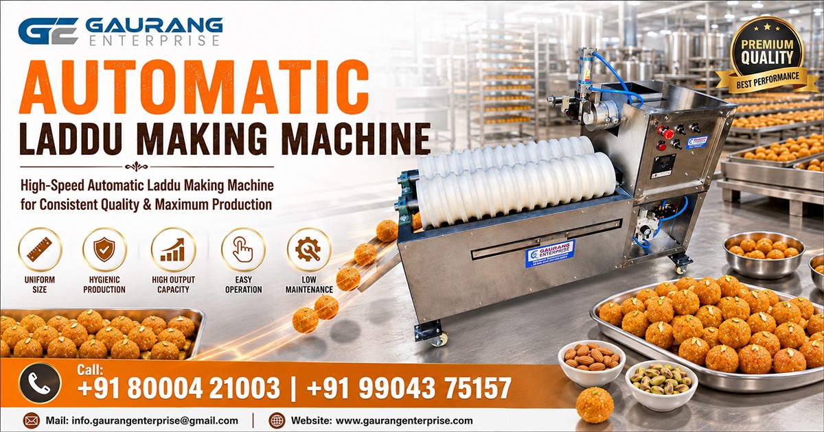 Automatic Laddu Making Machine in Gujarat