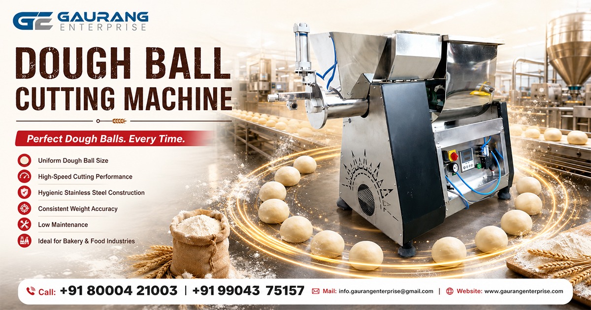 High Performance Dough Ball Cutting Machine in Delhi