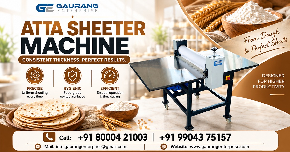 Industrial Atta Sheeter Machine in Karnataka