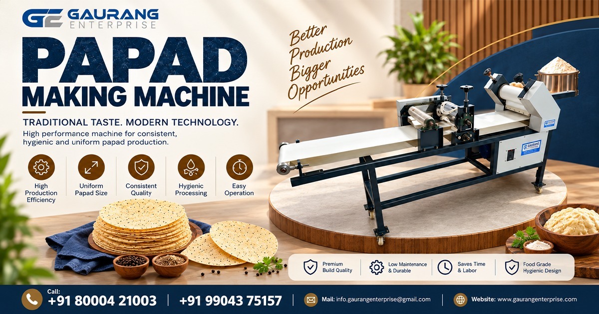 Papad Making Machine in Uttar Pradesh